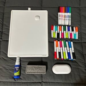 U Brands Dry Erase Board w/ Marker Sets